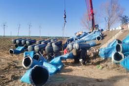 山东某项目黄河取水——8台浮筒泵
