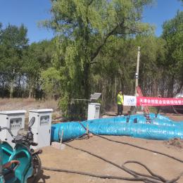 长春德惠市农田灌溉取水项目800QZB 雪橇式潜水轴流泵