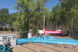 长春德惠市农田灌溉取水项目800QZB 雪橇式潜水轴流泵